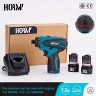 28N.m Original Cordless Drill Dual Speed Electric Hammer Drill Driver Screwdriver 1/4“ Hand Drill Power Tools For 12V Makita Battery