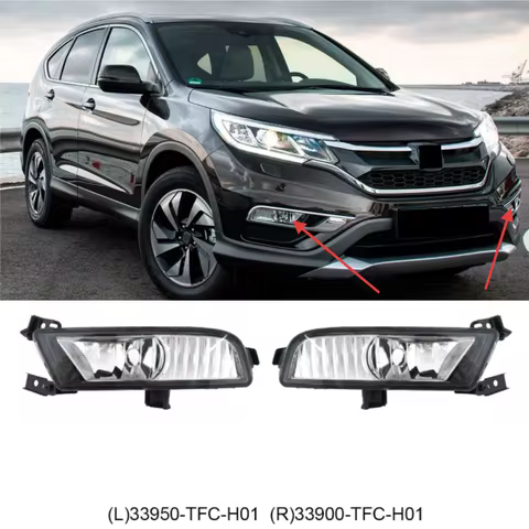 For Honda CRV 2015-2016 car front bumper fog light without bulb OE: 33950-TFC-H01/33900-TFC-H01