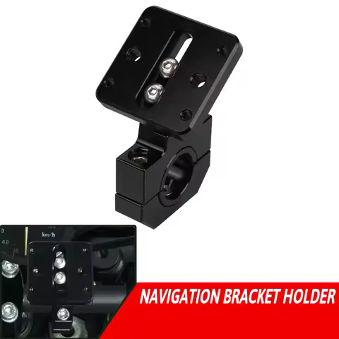 Navigator Mount GPS Plate Bracket For YAMAHA Niken MT01 MT03 MT25 MT09 FZ09 MT10 XSR900 GP XJR 1200 