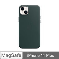 iPhone 14 Plus MagSafe皮革保護殼-森林綠 MPPA3FE/A