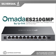 Tp-Link ES210GMP Omada 10-Port Gigabit Easy Managed Switch with 8-Port PoE+