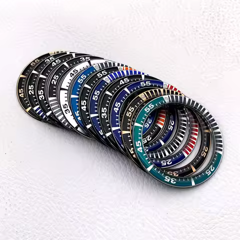 Mod 41*32mm Resin Bezel Insert Ring Fits Samurai Series Water Ghost SRPF79K1 LX SNR025 Watch Case Re