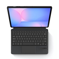 เคสคีย์บอร์ดบลูทูธแผ่นทัชแพดแบบชิ้นเดียวสำหรับแท็บ Samsung S10 FE Plus 13.1นิ้ว2025หลายมุมมองยืนหนัง