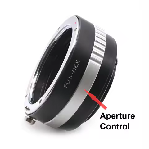 FUJI-NEX AX-E Mount Adapter Ring Aperture Control for Fujica AX (Old X) mount lens to Sony FE / E mo