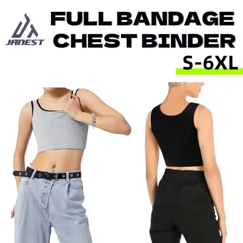 Bandage Chest Binder Trans Binder Underwear Chest Binder Super Flat Cotton Breast Binder Sportswear