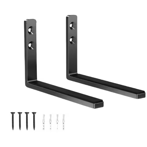 New-New Sound Bar Bracket Adjustable Depth Soundbar Wall Mount Bracket For Sound Bar Mounts Bracket 