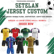 Custom Jersey Futsal, Badminton, Volleyball, Football, Esports / Custom Jersey Set Premium Jersey