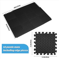 (LARI) 60 Pack Exercise MatEva Foam Gym MatFlooring Mats for Gym EquipmentExercisingYogaCampingKidsP