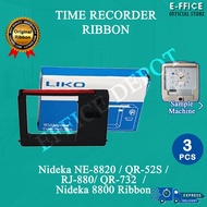 Effice Depot - Time Recorder - Nideka NE-8820/ QR-52S/ RJ-880/ QR-732/ Nideka 8800 Ribbon