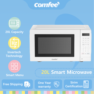 Comfee Microwave Oven 20L Digital Smart Inverter 11 Powers Low Noise 57dB CMO-EM7P012LYPF(WH)