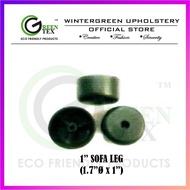 [PACK] 1" SOFA LEG PLASTIC LEG SOFA LEG #26