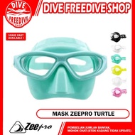 Zeepro Low Volume Mask Zeepro Turtle Mask Freediving Freedive Goggles Apnea Diving