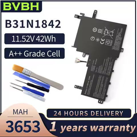 BVBH B31N1842 New F513EA F513EP F513IA Battery For ASUS VivoBook 15 K513E KM513UA M513IA Genuine S51