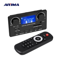 Papan Penyahkod Bluetooth AIYIMA 12V MP3 Penyahkod Paparan Lirik LCD WMA WAV FLAC APE FM Rakaman Pen