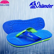 RainOrShine ISLANDER #1023 Men Slippers Sandals 3cm thick Original Genuine (Blue/Green)