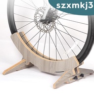 [Szxmkj3] Display Rack Indoor BMX Road Bicycles Space Saver Wooden Bike Rack