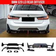BMW G20 LCI Rear diffuser VTEN MP M340i competition diffuser 330i M340i 330li G20 bumper accessories