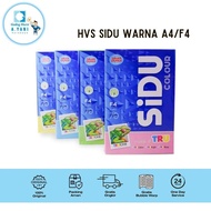 SIDU A4 HVS PAPER F4 COLOR/