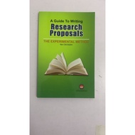 A Guide to Writing Research Proposal The Experimental Method