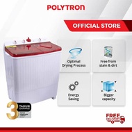 Mesin Cuci Polytron 7 Kg PWM 701(Transparan)