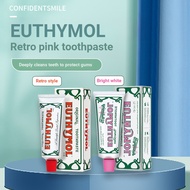 Kangxue Selection Euthymol Euthymol Euthymol Retro Pink Toothpaste Lasting Fresh Breath Clean Teeth 