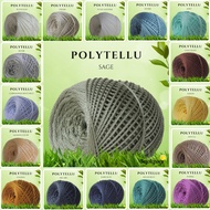 POLI Polyester Knitting Yarn D18 Premium Polyester Polytellu Poly Yarn