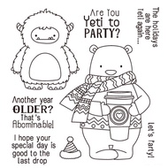 H 0609-1 Fur Monster Seal 0614-55 Animal Cute Scarf Bear Transparent Silicone Crystal