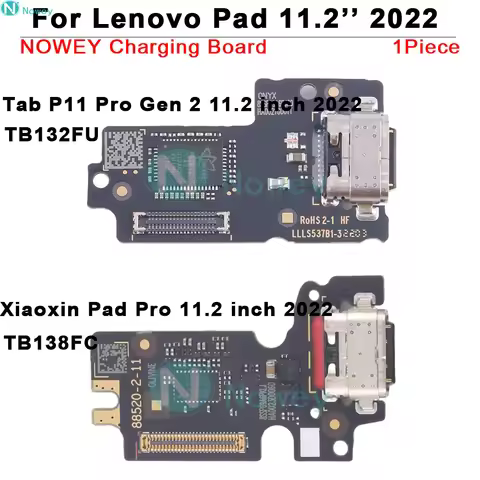 For Lenovo Tab P11 Pro Gen 2 11.2'' 2022 TB132FU / Xiaoxin Pad Pro 11.2'' 2022 TB138FC USB Connector