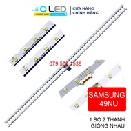 Thanh LED Tivi samsung 49NU - Lắp zin tivi 49N49NU - 1 bộ 2 thanh giống nhau ( LED mới 100% nhà máy