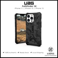 UAG Pathfinder for iPhone 13/ 13 Pro/ 13 Pro Max/ 12 &amp; 12 Pro/ 11 Pro/ 11 Pro Max, Military Grade Shock Proof Protective Rugged Case, Feather-Light Patented Armor Shell and Impact Resistant Soft Core. Urban Armor Gear