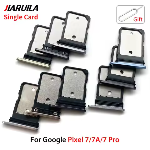 SIM Card Holder For Google Pixel 7 7A 7 Pro SIM Single Card Tray Holder Drawer Phone Holder Adapter 