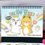 2026 Haoxiangtu 25k Triangle Desk Calendar Monthly Memo Itinerary Planning 115 Year Annual Plan Cale