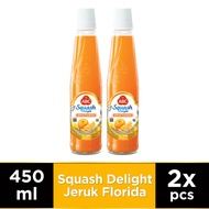 ABC Squash Delight Syrup Florida Orange 450 ML - Twin Pack
