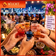 【WUCHT】LUCKY TUMBLER 1.2OZ 幸运不倒杯 1.2盎司 GELAS KACA LUCKY 1.2OZ LG 406 LUCKY 406