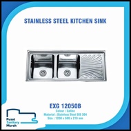 Eixo Kitchen Sink / Bak Cuci Piring Stainless Steel Exg 12050B