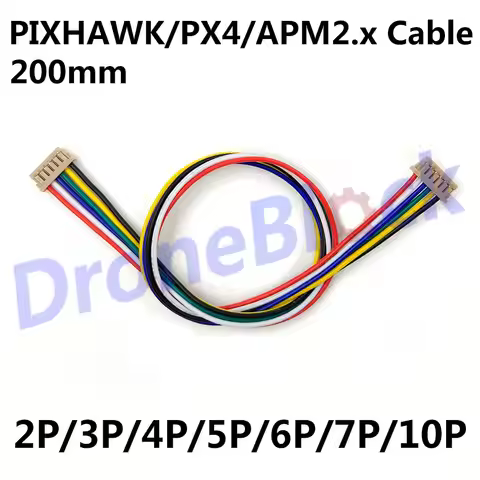 5 Pcs DF13 Cable Wire Connector for APM2.6 Pixhawk 2P/3P/4P/5P/6P/7P/10P