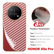 Carbon Fiber Back Film For HONOR X9e Pro 5G Matte Carbon Fiber Screen Protector For HONOR X9E Pro X 