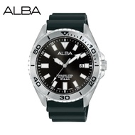 Alba Watch 💯(Ori) AS9Q49X Men with Silicone Strap / Men Watch / Jam Tangan Lelaki / Jam Lelaki / Wat