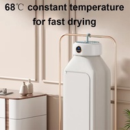Clothes Dryer with Heater Fan Travel Garment Drying Hanger Laundry Air Dehydrator with Timing Functi