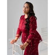 Tun Aqilah Peplum Lace Kurung