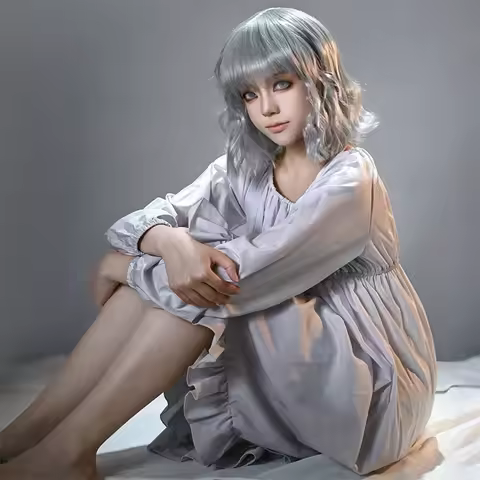 MMGG Residents Evil 9 Emily Cosplay Nightdress Halloween Carnival Uniform Anime Clothing Party Suit