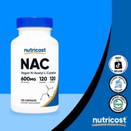 Nutricost N-Acetyl L-Cysteine (NAC) Supplement Capsules
