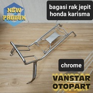 bagasi tengah karisma rak jepit karisma X karisma D karisma x 125 krom
