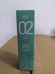 ❤️現貨❤️ 韓國AMOS 02 綠茶豐盈護髮蓬鬆噴霧