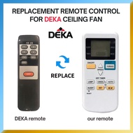 Deka Wall Ceiling Fan Remote Control Replacement for DEKA Brand Fan Remote Control Malaysia FAN-2989