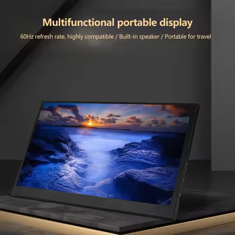 11.6 Inch Portable Monitor 1366X768 Lcd Display TFT Gaming Monitor for Pc Raspberry Pi Laptop PS4 Xb