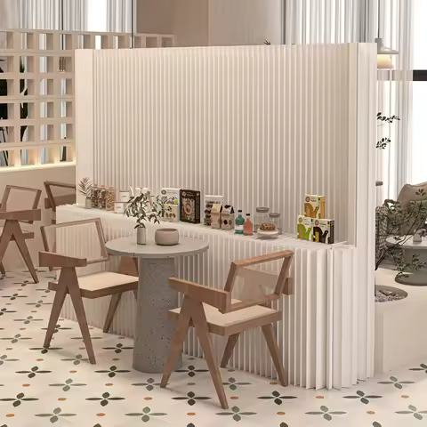 2M waterproof paper screen, partition wall, office baffle, exhibition clothing store, live broadcast