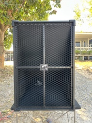 ตู้เบสBV 15นิ้ว ไม้อัดแท้เกรดAAA ไม้อัด15มิล(ตู้เปล่า)พ่นสีระเบิด งานตัดด้วยเครื่่องCNC