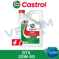 Original Castrol Engine Oil 4L | Castrol GTX 20W-50 (Mineral)