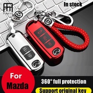 FTU TPU+PC Car Key Cover Case fit for Mazda 2 3 5 6 2017 CX-4 CX-5 CX-7 CX-9 CX-3 CX 5 Accessories